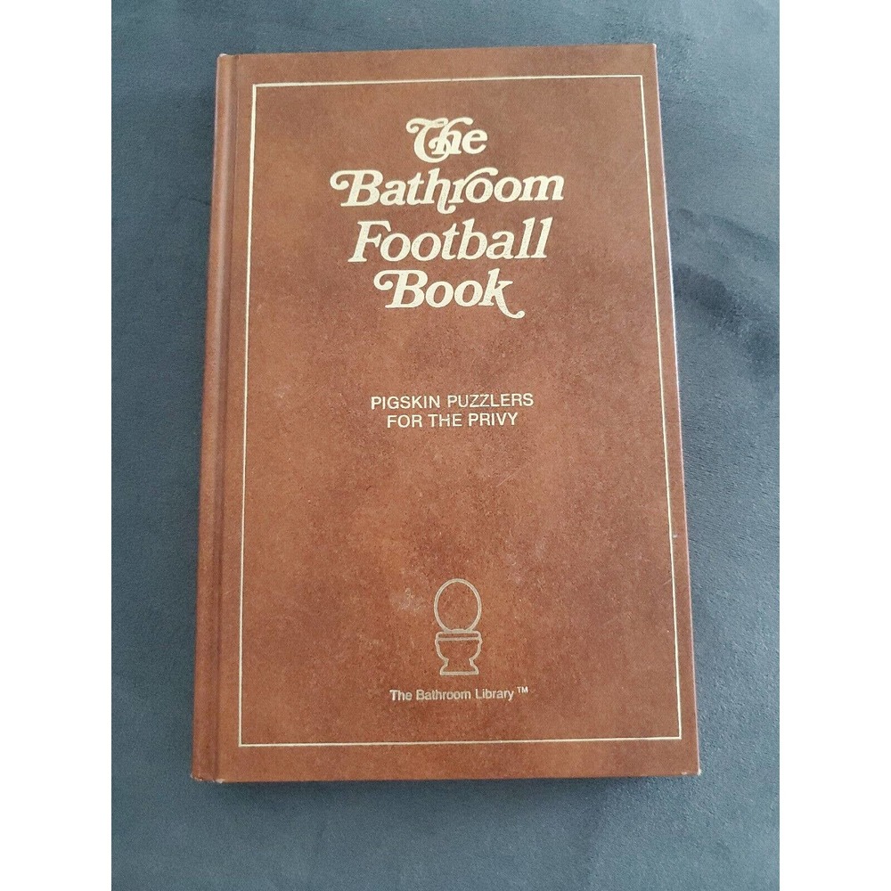 The Bathroom Football 🏈 Book Jack Kreismer